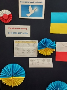 Witamy dzieci z Ukrainy w naszej szkole!