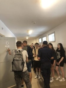 Licealiści na dniach otwartych Komendy Głównej Policji w Zamościu