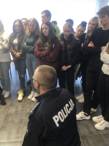 Spotkanie w Komendzie Powiatowej Policji w Zamościu